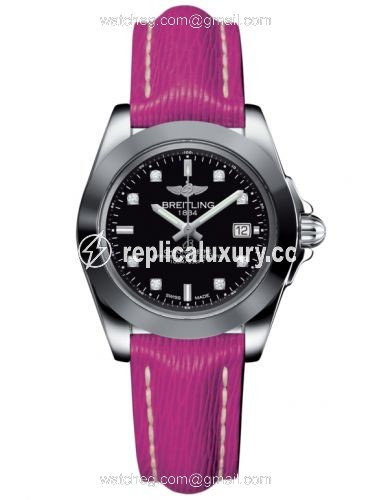 Breitling Galactic 32 Sleek Edition Stainless Steel / Trophy Black Diamond / Sahara W7133012/BF63/241X/A14BA.1