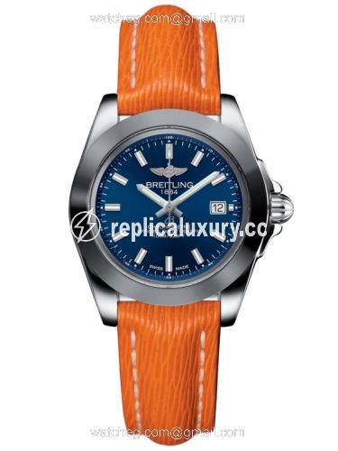 Breitling Galactic 32 Sleek Edition Stainless Steel / Horizon Blue / Sahara W7133012/C951/212X/A14BA.1