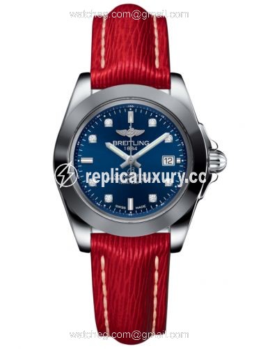 Breitling Galactic 32 Sleek Edition Stainless Steel / Horizon Blue Diamond / Sahara W7133012/C966/209X/A14BA.1