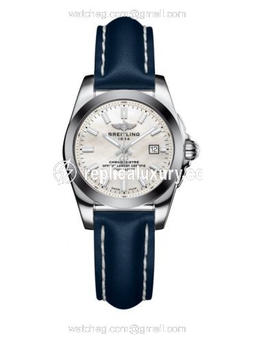 Breitling Galactic 29 Stainless Steel / Pearl / Calf W7234812/A784/486X/A12BA.1