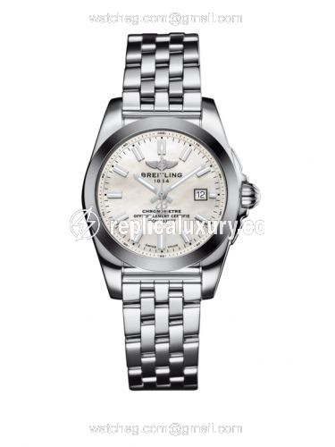 Breitling Galactic 29 Stainless Steel / Pearl / Bracelet W72348121A1A1