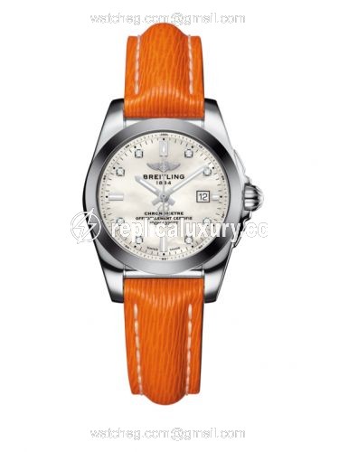 Breitling Galactic 29 Stainless Steel / Pearl Diamond / Sahara W7234812/A785/270X/A12BA.1