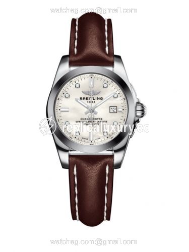 Breitling Galactic 29 Stainless Steel / Pearl Diamond / Calf W7234812/A785/484X/A12BA.1