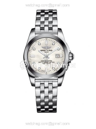 Breitling Galactic 29 Stainless Steel / Pearl Diamond / Bracelet W72348121A2A1
