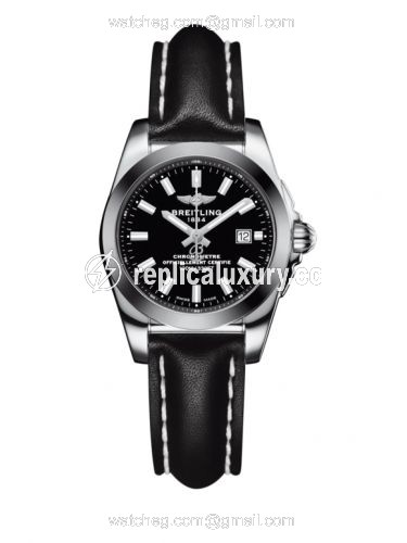 Breitling Galactic 29 Stainless Steel / Trophy Black / Calf W7234812/BE49/477X/A12BA.1