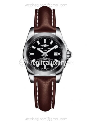Breitling Galactic 29 Stainless Steel / Trophy Black / Calf W7234812/BE49/484X/A12BA.1