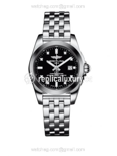 Breitling Galactic 29 Stainless Steel / Trophy Black Diamond / Bracelet W72348121B1A1
