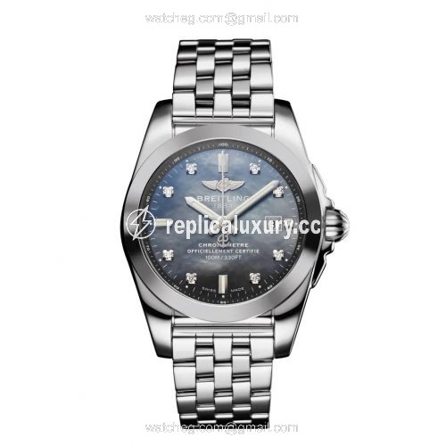 Breitling Galactic 29 Stainless Steel / Black MOP / Japan Special Edition W7234812/BH27/791A