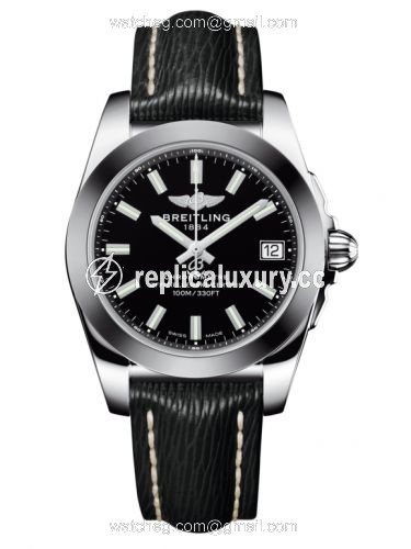 Breitling Galactic 36 Stainless Steel / SleekT / Trophy Black / Sahara W7433012.BE08.213X