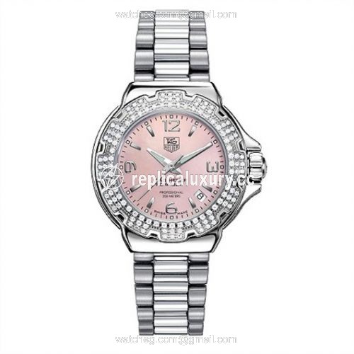 TAG Heuer Formula 1 Quartz 37 Stainless Steel / Diamond / MOP / Bracelet WAC1216.BA0852