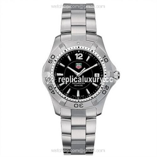 TAG Heuer Aquaracer 300M Quartz 38.4 Stainless Steel / Black / Bracelet WAF1110.BA0800
