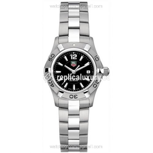 TAG Heuer Aquaracer 300M Quartz 27 Stainless Steel / Black / Bracelet WAF1410.BA0823