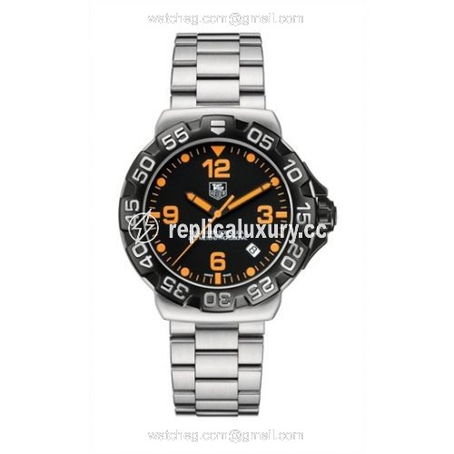 TAG Heuer Formula 1 Quartz 41 Stainless Steel / Black / Bracelet WAH111.6BA0858