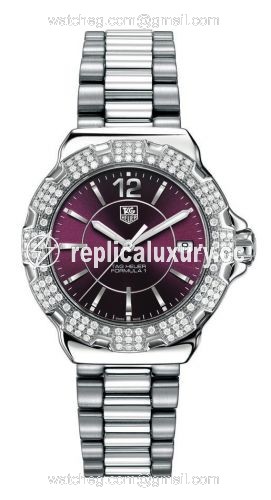 TAG Heuer Formula 1 Quartz 37 Stainless Steel / Diamond / Purple WAH121B.BA0852