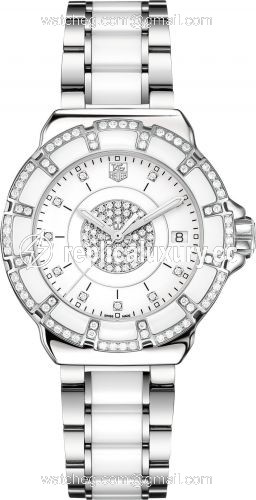 TAG Heuer Formula 1 Quartz 37 Stainless Steel / Diamond / White - Diamond / Bracelet WAH121D.BA0861