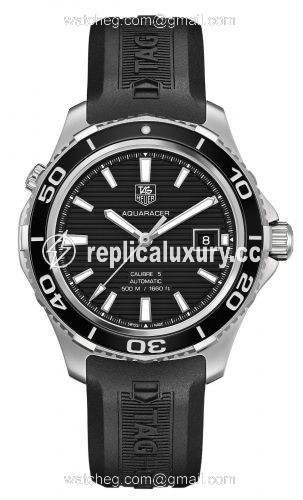 TAG Heuer Aquaracer 500M Calibre 5 41 Stainless Steel / Black / Rubber WAK2110.FT6027