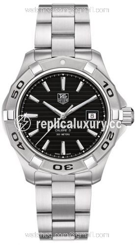 TAG Heuer Aquaracer 300M Calibre 5 41 Stainless Steel / Black / Bracelet WAP2010.BA0830