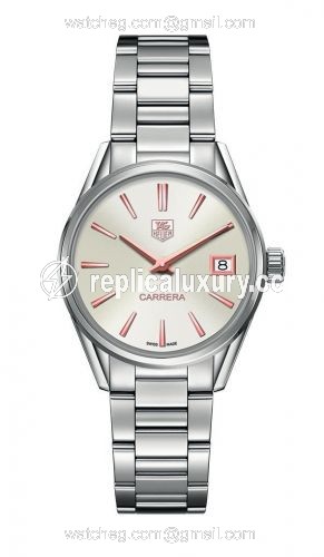 TAG Heuer Carrera Lady Quartz 32 Stainless Steel / Silver / Bracelet WAR1312.BA0773
