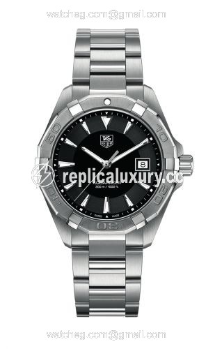 TAG Heuer Aquaracer 300M Quartz 40.5 Stainless Steel / Black / Bracelet WAY1110.BA0910