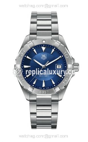 TAG Heuer Aquaracer 300M Quartz 40.5 Stainless Steel / Blue / Bracelet WAY1112.BA0910