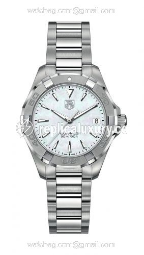 TAG Heuer Aquaracer 300M Quartz 32 Stainless Steel / MOP / Bracelet WAY1312.BA0915