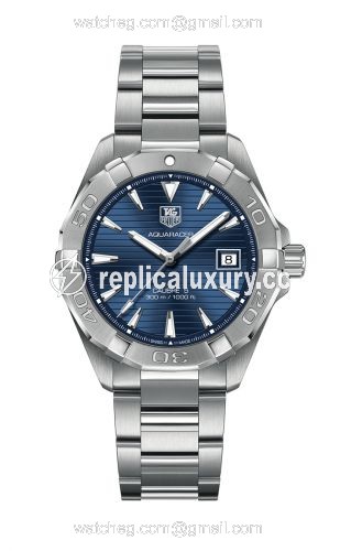 TAG Heuer Aquaracer 300M Calibre 5 41 Stainless Steel / Blue / Bracelet WAY2112.BA0928