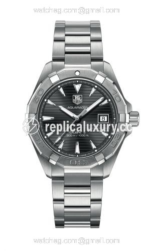 TAG Heuer Aquaracer 300M Calibre 5 40.5 Stainless Steel / Grey / Bracelet WAY2113.BA0910