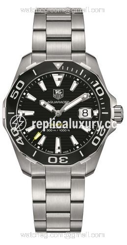 TAG Heuer Aquaracer 300M Calibre 5 41 Stainless Steel / Black / Bracelet WAY211A.BA0928