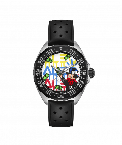 TAG Heuer Formula 1 Quartz 41 Stainless Steel / Alec Monopoly / Rubber WAZ1119.FT8023