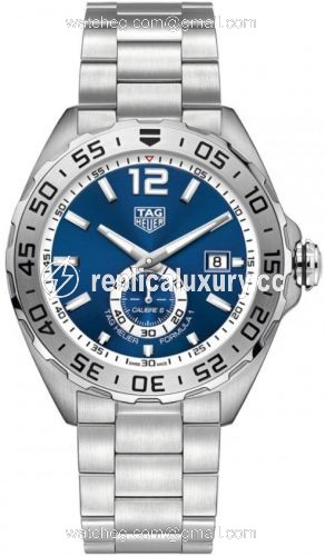 TAG Heuer Formula 1 Calibre 6 43 Stainless Steel / Blue / Bracelet WAZ2014.BA0842