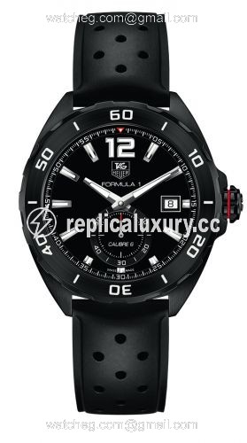 TAG Heuer Formula 1 Calibre 6 43 PVD / Black / Rubber WAZ2112.FT8023