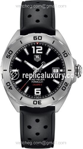TAG Heuer Formula 1 Calibre 5 41 Stainless Steel / Black / Rubber WAZ2113.FT8023
