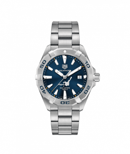 TAG Heuer Aquaracer Quartz 300M 41 Stainless Steel / Blue / Bracelet / Ishigakijima WBD1116.BA0928
