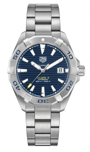 TAG Heuer Aquaracer 300M Calibre 5 Automatic 41 Stainless Steel / Blue / Bracelet WBD2112.BA0928