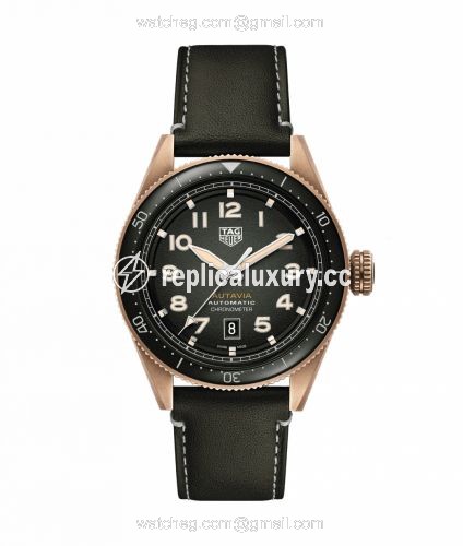 TAG Heuer Autavia Calibre 5 Bronze / Green WBE5190.FC8268