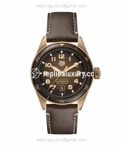 TAG Heuer Autavia Calibre 5 Bronze / Brown WBE5191.FC8276