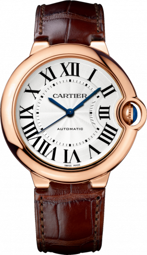 Cartier Ballon Blue de Cartier 36 Automatic Pink Gold / Silver WGBB0009