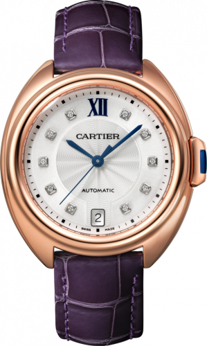 Cartier Cle de Cartier 35 Pink Gold / Diamond / Purple WJCL0032