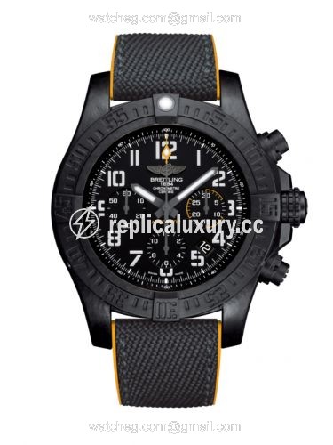 Breitling Avenger Hurricane 45 Breitlight / Volcano Black / Military Rubber / Folding XB0180E41B1S1