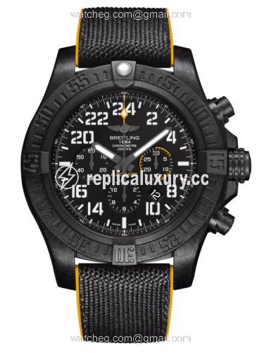 Breitling Avenger Hurricane 24H Breitlight / Volcano Black / Military Rubber XB1210E4/BE89/257S/X20D.4