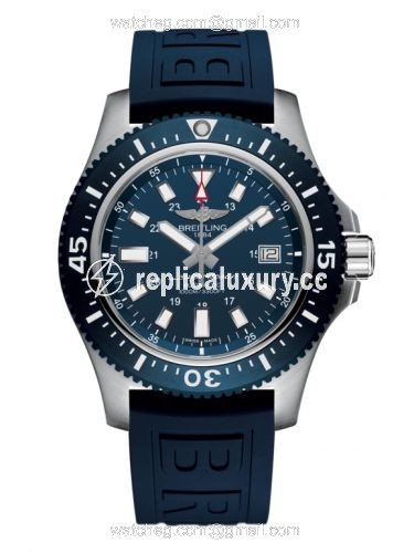 Breitling Superocean 44 Special Stainless Steel / Marine Blue / Rubber Y1739316.C959.158S