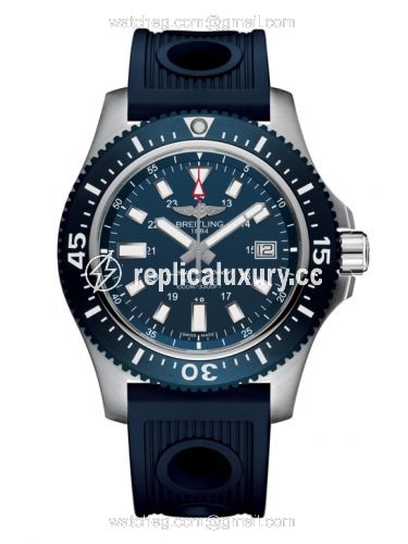 Breitling Superocean 44 Special Stainless Steel / Marine Blue / Rubber Y1739316.C959.211