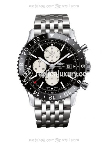 Breitling Chronoliner Stainless Steel / Black / Bracelet Y2431012.BE10.443A