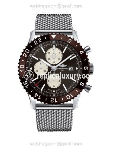 Breitling Chronoliner Stainless Steel / Bronze / Bracelet Y2431033.Q621.152A