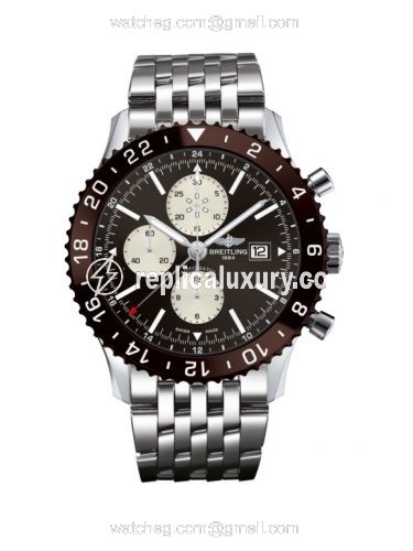 Breitling Chronoliner Stainless Steel / Bronze / Bracelet Y2431033.Q621.443A